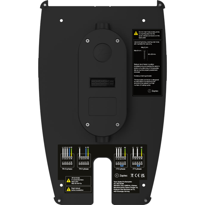 Zaptec Pro & Backplate